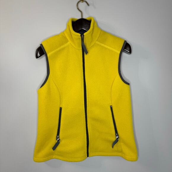 Patagonia Synchilla Vintage Fleece Vest Orange Full Zip Women's M - Picture 1 of 9